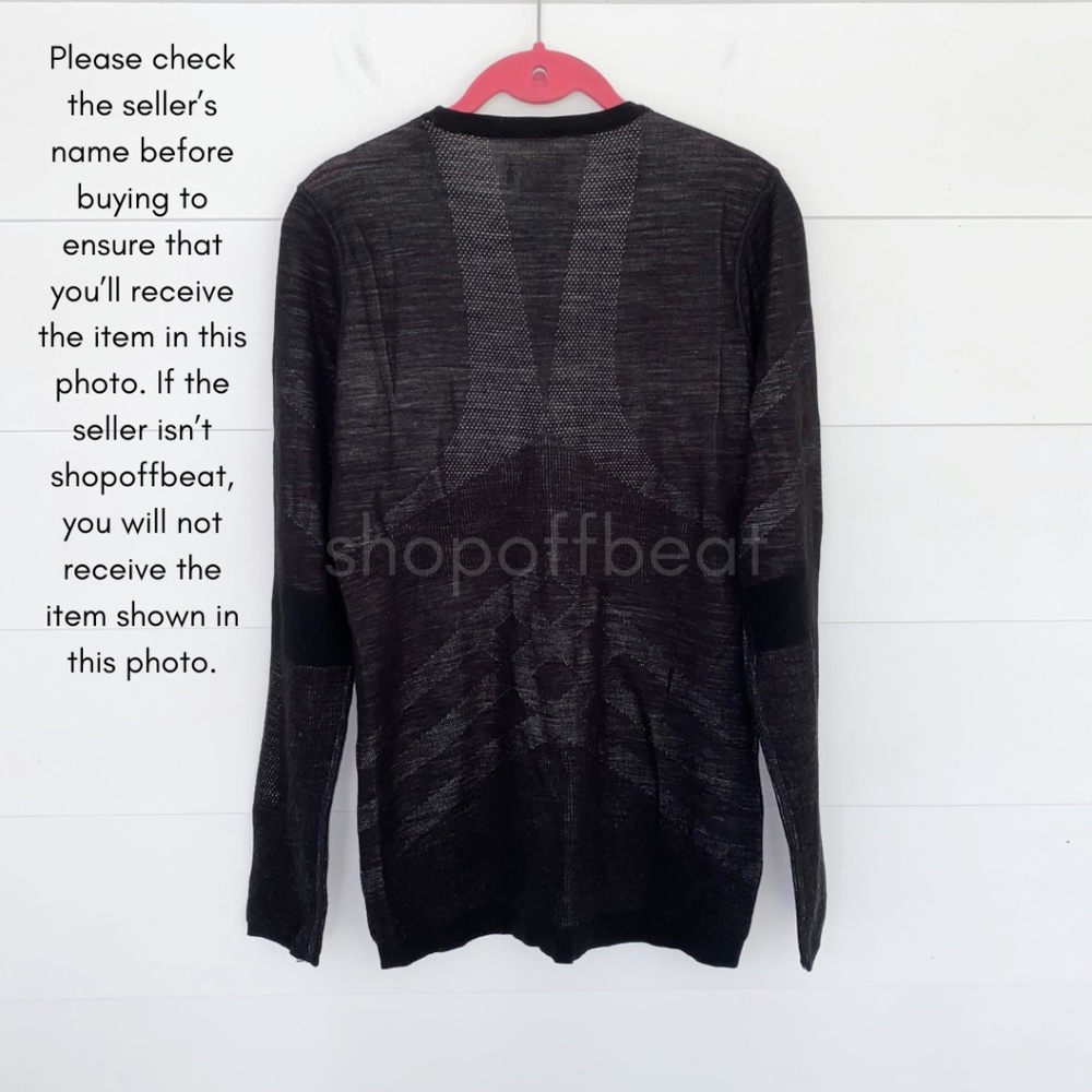 Smartwool Intraknit 200 Thermal Merino Base Layer Crew Black-White Large Women's - Picture 13 of 17